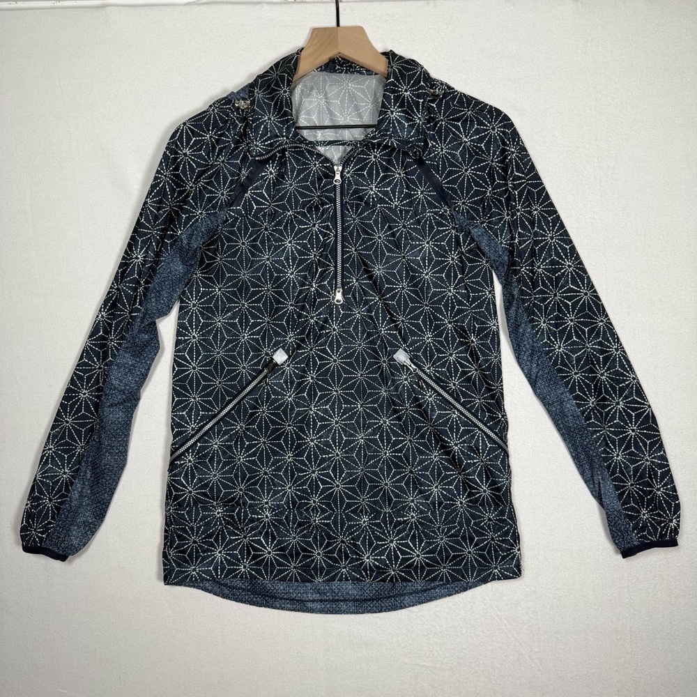 Lululemon Miss Misty Pullover Exploded Sashico Star Inkwell Ghost Size‎ 4
